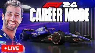 🔴 F1 24 NEW Handling Update! Driver Career Mode!