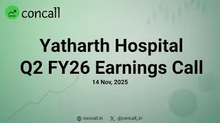 Yatharth Hospital Q2 FY26 Earnings Conference Call | Concall.in