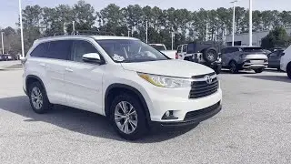 Pre-Owned 2014 Toyota Highlander XLE at Five Star Florence | Florence, SC