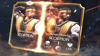 Mortal Kombat X - Hanzo Hasashi Scorpion Challenge - Battle 5: Hanzo Hasashi Boss Fight (Hard)