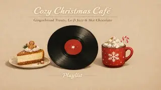 𝐏𝐥𝐚𝐲𝐥𝐢𝐬𝐭 🎧 Cozy Christmas Cafe Ambience 🎄 Lo-fi Jazz for Studying & Relaxing ☕