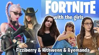 funny Fortnite moments with the girls ft. Hithwenn and Ayemanda