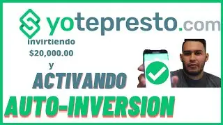 activar autoinvest YO TE PRESTO - como activar autoinversion yotepresto