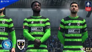 Wycombe vs AFC Wimbledon - FA Cup - Round 4 - EAFC26 | PS5 [4K60]