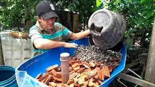 #aprendendo a montar #cama de #cultivo no #sistema de #criação de #tilápia