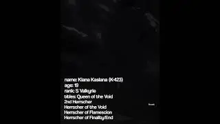 AMV &mdash; Edit - Honkai impact 3rd - Kiana Kaslana