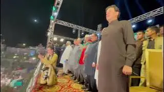 National Anthem Of Pakistan | Imran khan | The Leader | PTI