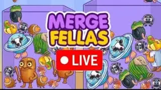 Merge Fellas Italian Brainrot Live Gameplay 5 #MergeFellas​ #roblox​  #robloxlive​