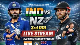 INDIA VS NEWZEALAND 3rd ODI LIVE🔴CAN INDIA WIN THIS SERIES🤔CRICKET 26#shortsfeed #verticallivestream