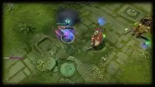 Dota 2 (Riki Rampage) Riki vs 5 hero