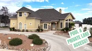 Luxury Living in New Braunfels, Texas! With POOL!