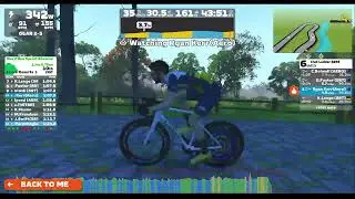 Zwift Club Ladder Racing : AERO vs  SRT Kr&auml;ftskivor