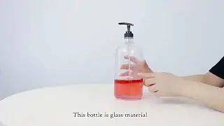 32oz Clear Boston Round Glass Bottle