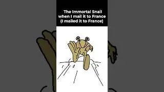 I Mailed the Immortal Snail #animation #memes