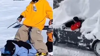 winter fails funny ice skating #winterfails #skating #skatingfails #funnyclips #comedyclips
