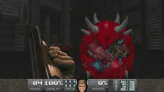Doom II: BTSX E1 - MAP19: Bingo Pool Hall of Blood (Ultra-Violence 100%)