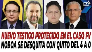 🔴EN VIVO 🔴Nuevo testigo protegido en el Caso FV | Noboa se desquita con Quito del 4 a 0 | 25/11/2025