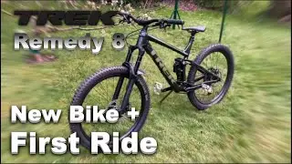 MY NEW BIKE + FIRST RIDE | Trek Remedy 8 2021