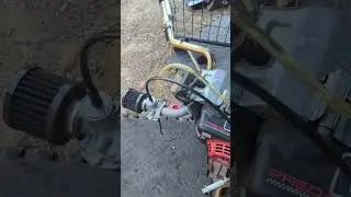 212 ghost idling #gokart #ghost #minibike #harborfreight #automobile  #gokartrace #212 #predator212