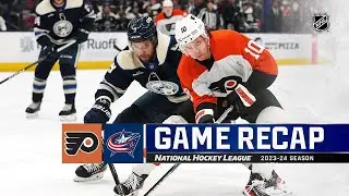 Philadelphia Flyers vs Columbus Blue Jackets | April 06, 2024 | Game Highlights | NHL Regular Season