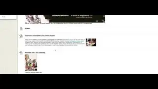 IllustrationTechniques II Welcome and How to Use the Homepage