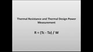 Thermaltake Science - Thermal Resistance and Thermal Design Power Calculation