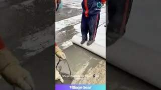 Human Log Rolling Champion of Construction! 🏆😂 What a SKILL! #funny #skills #balance #viral #talent