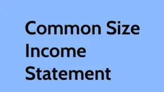 Common size income statement in tamil management accounting illustration no 3  @Ajaymanojvolgs