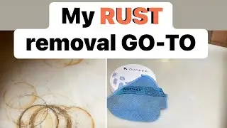 My easy Rust removal GO-TO with Norwex Cleaning Paste & EnviroCloth