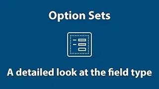 D365 option sets (Dropdown, Picklist, Select)