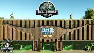 Building a Dinosaur Entrance in Standard Mode! | Jurassic World Evolution 3