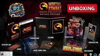 UMNBOXING MORTAL KOMBAT LEGACY COLLECTION  DELUXE EDITION PS5