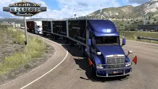 American truck simulator || Big Cargo Truck Gameplay || ats