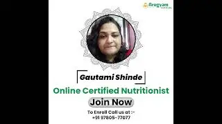 Online Certification Course in Ayurvedic Diet & Nutrition by Arogyam Institute  || +91 97805-77077