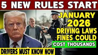 January 2026 USA Driving Law Changes 🚗 5 New Rules That Could Cost You Thousands