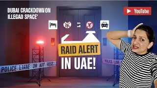 Dubai Illegal Bed Space Raid 2025 | UAE Police Action, Dubai Housing Crackdown Rules, true Story ‼️🚨