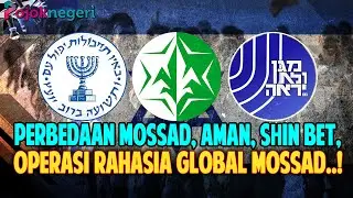MENGENAL TIGA DINAS INTELIJEN ISRAEL: MOSSAD, AMAN, DAN SHIN BET