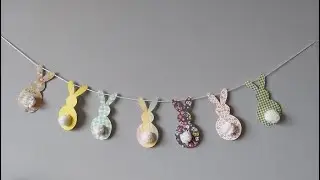 Easter Bunny Garland