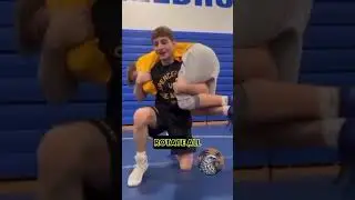 Austin Desanto shows Swing Dump finish on Drake Ayala | Iowa Hawkeye Wrestling Technique 
