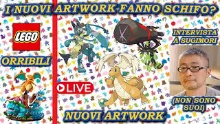 I nuovi Artwork Ufficiali (non di Sugimori) Sono strani? Scopriamo perch&egrave; in una intervista! | Lego