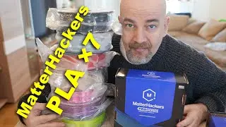 Matterhackers PLA filaments (Tough, Regular and aesthetic PLA)