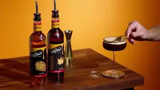 Banana Maple Espresso Martini | DaVinci Gourmet Signature Cocktail Creation