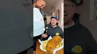 Самая большая в Великобритании рыбная лавка с картофелем фри #гурман #британский #еда #шорты