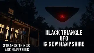 BLACK TRIANGLE UFO SIGHTING