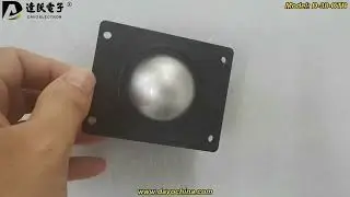 IP65 Sealing 38mm Optical Trackball Module High-Resolution Industrial Input Pointing Device D-38-OTP