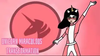 Unicorn miraculous transformation || Flipaclip || Fanmade || Ladybug&rsquo;s Lucky Charm