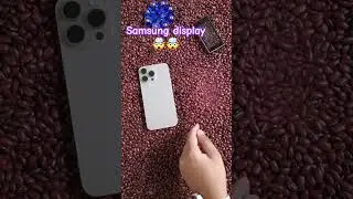 Samsung Galaxy s25Ultra insane display 💀💀 Vs iPhone 16 Pro Max poor display 🤡🤡 #iphone #samsung#1v1
