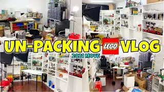 Переезжаю в свою НОВУЮ комнату LEGO | Видеоблог 2021 года