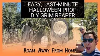 DIY Grim Reaper | how to build this Halloween prop