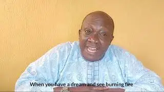 Dream: when you dream of burning fire